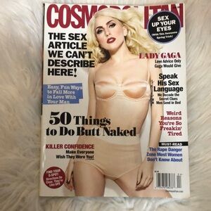 Cosmopolitan Lady Gaga Magazine April 2010